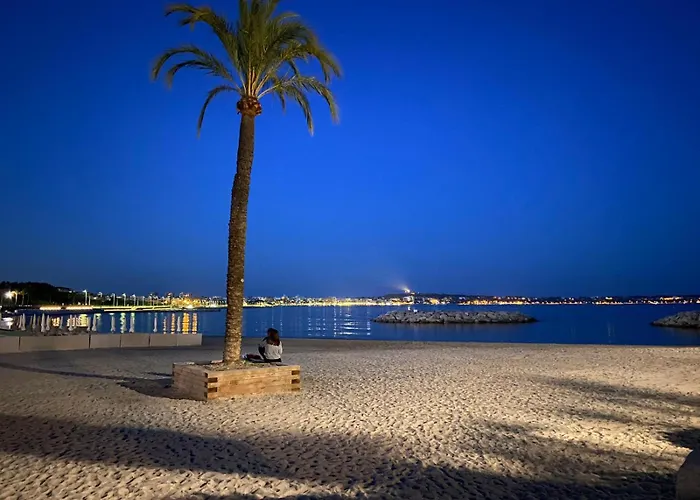 Vue Juan Les Pins Lägenhet Antibes